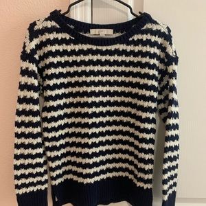 Loft striped sweater